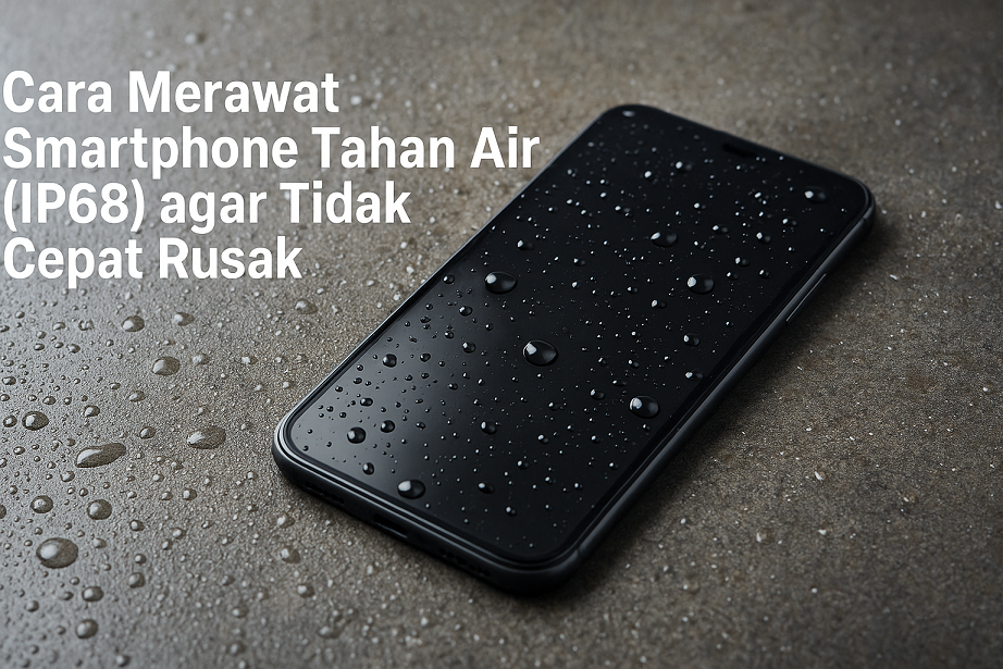 Cara Merawat Smartphone Tahan Air (IP68) agar Tidak Cepat Rusak