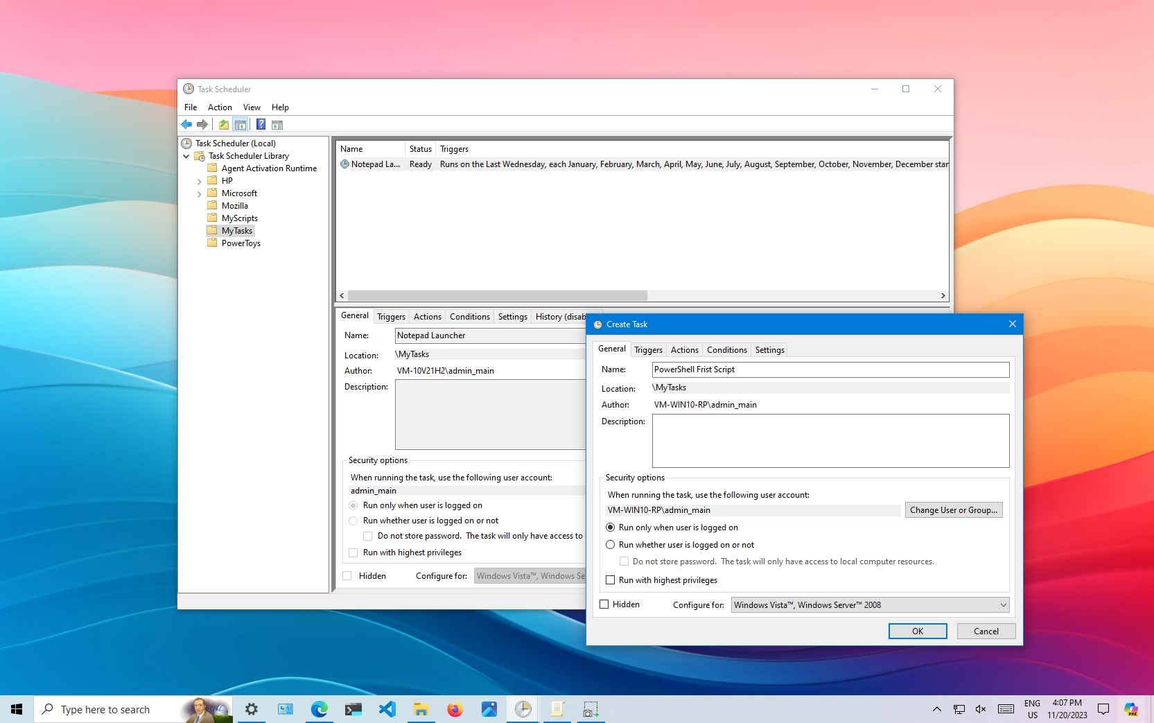 Panduan Menggunakan Task Scheduler di Windows