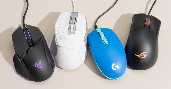 Perbandingan mouse gaming esports dari berbagai merek