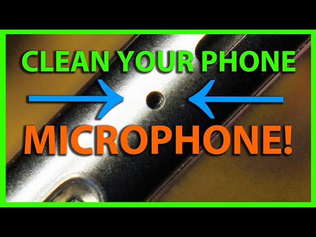 Cara Membersihkan Microphone HP yang Suaranya Pecah