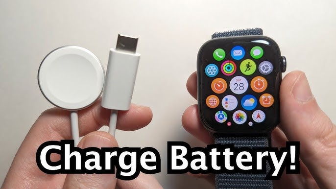 Mengisi daya smartwatch dengan benar